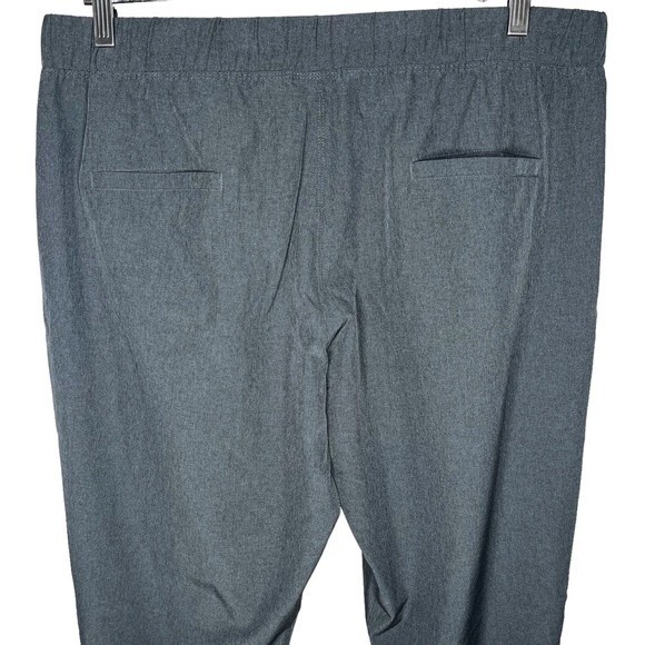 Albion Fit Jetsetters Joggers sz L * Charcoal Gray Jetsetter Jogger Pants - Picture 5 of 7